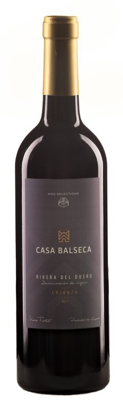 Botella de CASA BALSECA Crianza 2021, vino tinto de Ribera del Duero, España