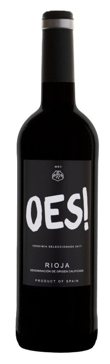 Botella de PAPARAPUPI OES!, vino tinto de Rioja, España