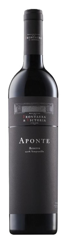 Botella de FRONTAURA & VICTORIA Aponte Reserva, vino tinto de Toro, España
