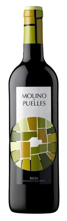 Botella de MOLINO DE PUELLES Tinto de Autor Ecológico 2017, Rioja, España
