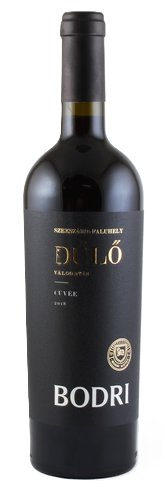 Botella de BODRI Szekszárd Cuvée Dűlő Selection, vino tinto de Szekszárd, Hungría