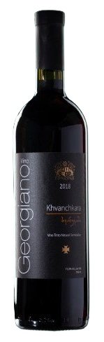 Botella de MILDIANI Khvanchkara, vino tinto de Kakheti, Georgia