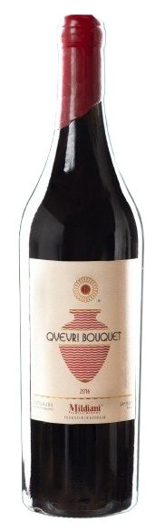 Botella de MILDIANI Saperavi Qvevri, vino tinto de Kakheti, Georgia