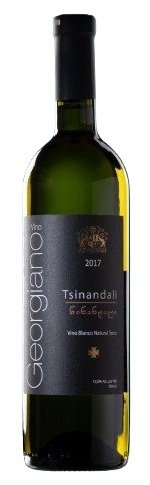 Botella de MILDIANI Tsinandali, vino tinto de Kakheti, Georgia
