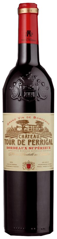 Botella de CHATEAU TOUR DE PERRIGAL Bordeaux Supérieur Tinto, Bordeaux, Francia