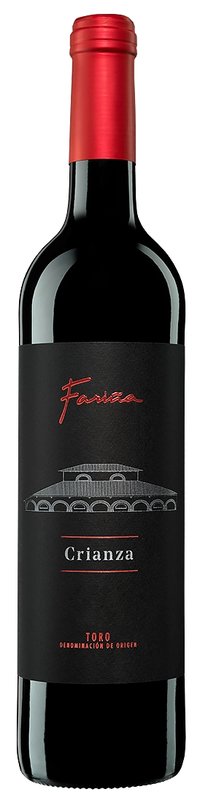 Botella de BODEGAS FARIÑA Crianza, vino tinto de Toro, España