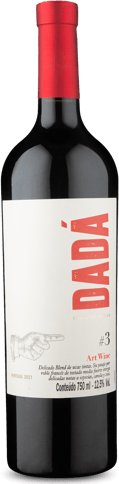 Botella de FINCA LAS MORAS Dadá #3, vino tinto, Argentina